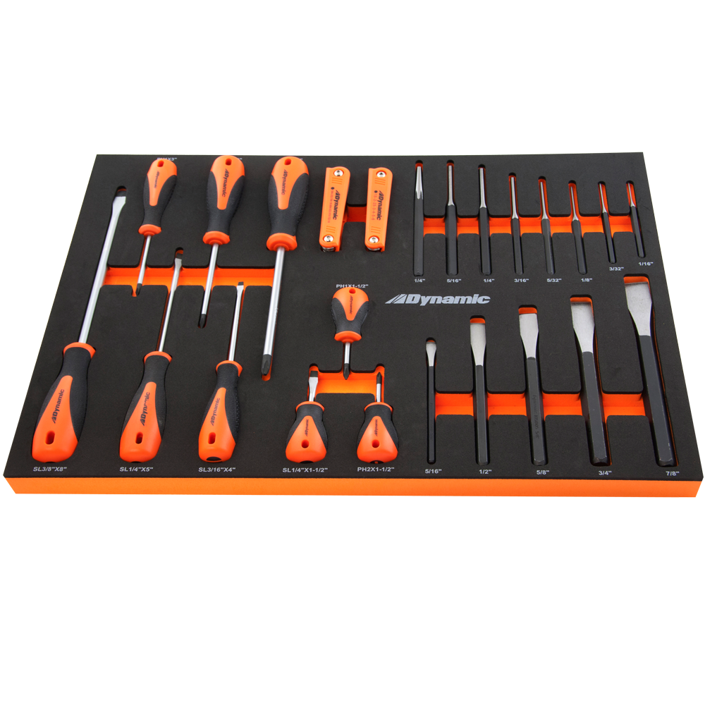 Screwdrivers, Hex Keys, Punches & Chisels