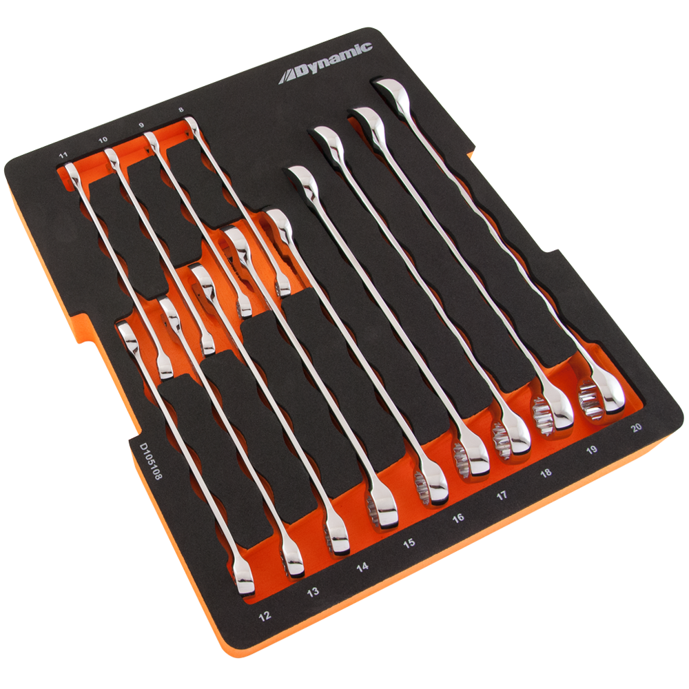 Metric Combination Wrenches Tray